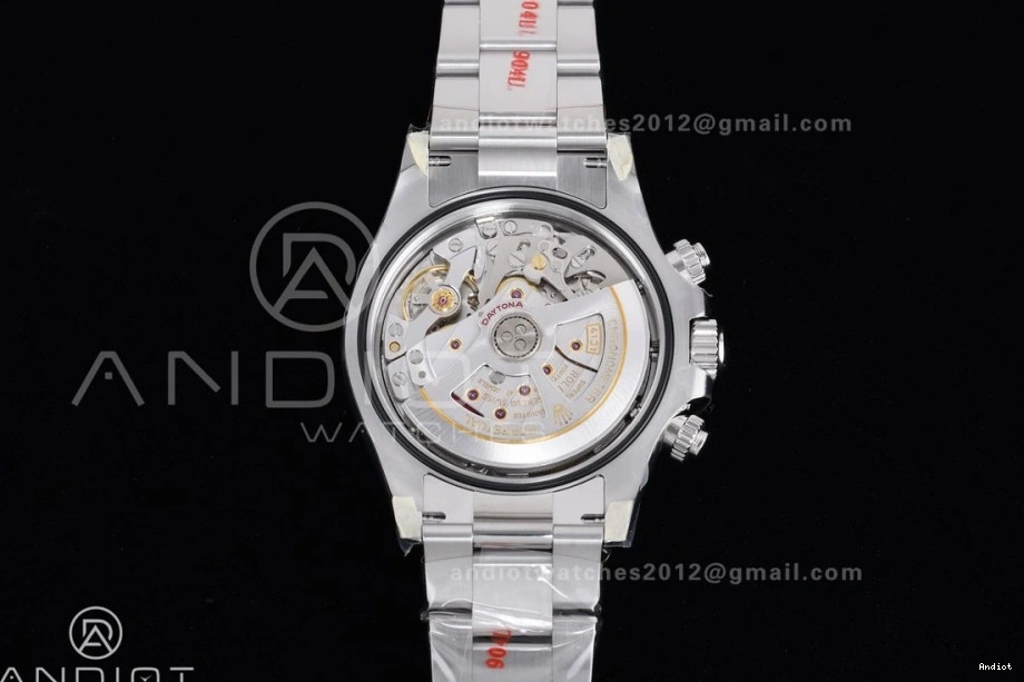 DD4131 SS Dial Best on 904L Daytona Bracelet Clean Black Edition 1:1 2023 126500 Steel 0518